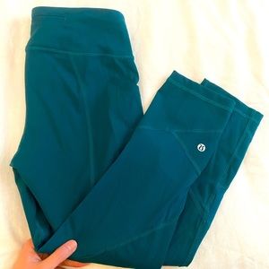 Lululemon wunder under crop pants